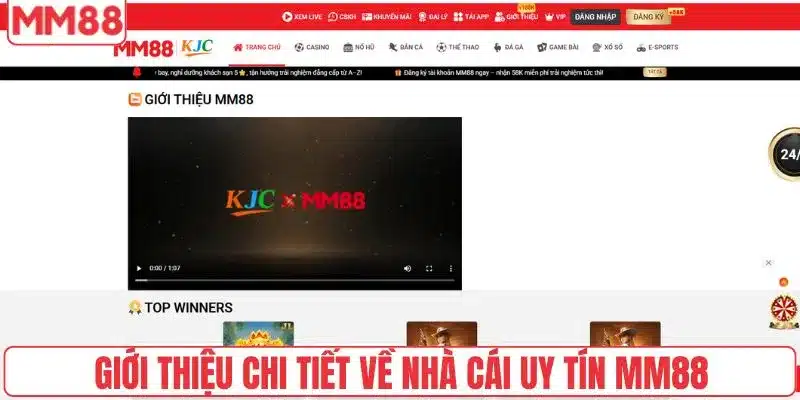 Giới Thiệu 1 Giới thiệu chi tiết về nhà cái uy tín MM88