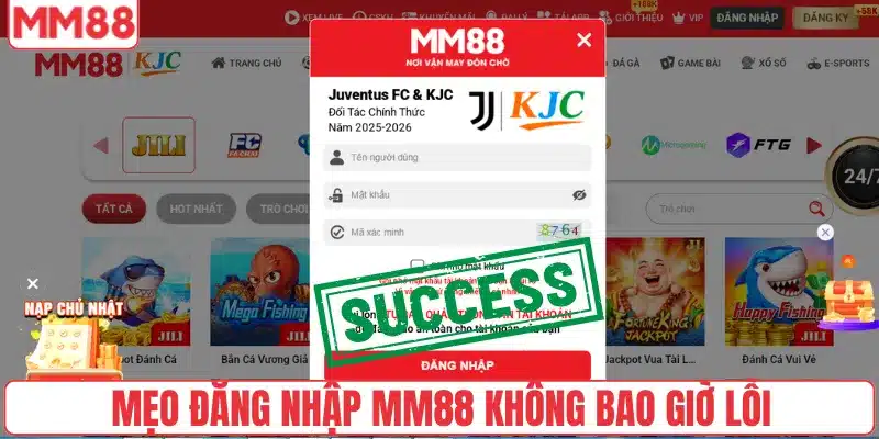 Đăng Nhập 4 Mẹo đăng nhập MM88 không bao giờ lỗi